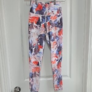 Fabletics Multicolor Abstract Leggings